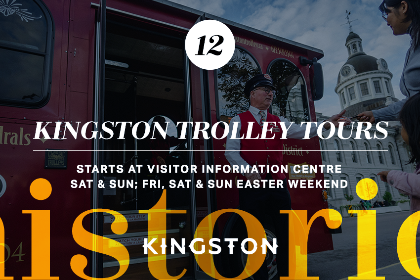12. Kingston Trolley Tours