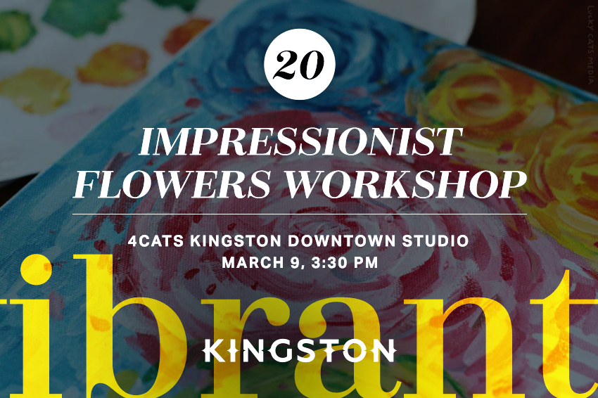 20. Impressionist Flowers Workshop