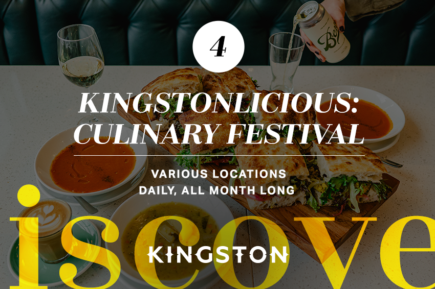 4. Kingstonlicious: culinary festival