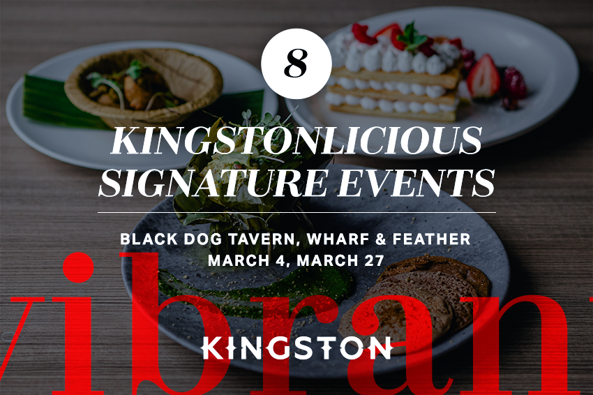 8. Kingstonlicious signature events