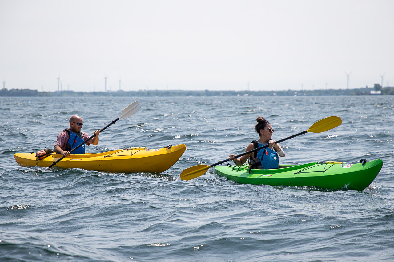 Kayaking with Ahoy Rentals