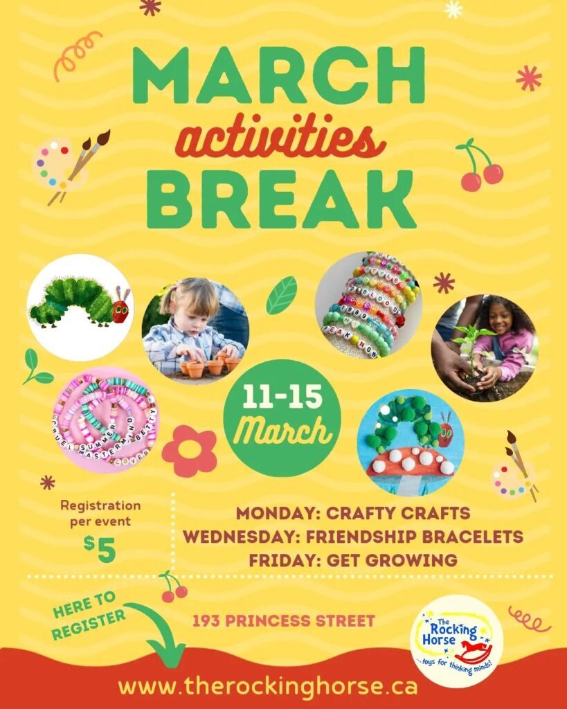 March Break Activities at The Rocking Horse