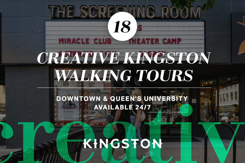 18. Creative Kingston Walking Tours