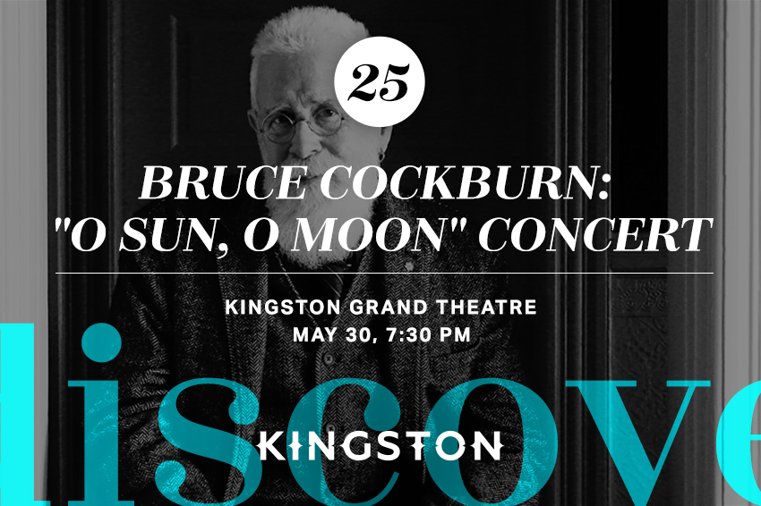 25. Bruce Cockburn: "O Sun, O Moon" concert