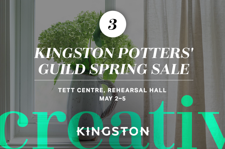 3. Kingston Potters' Guild Spring Sale