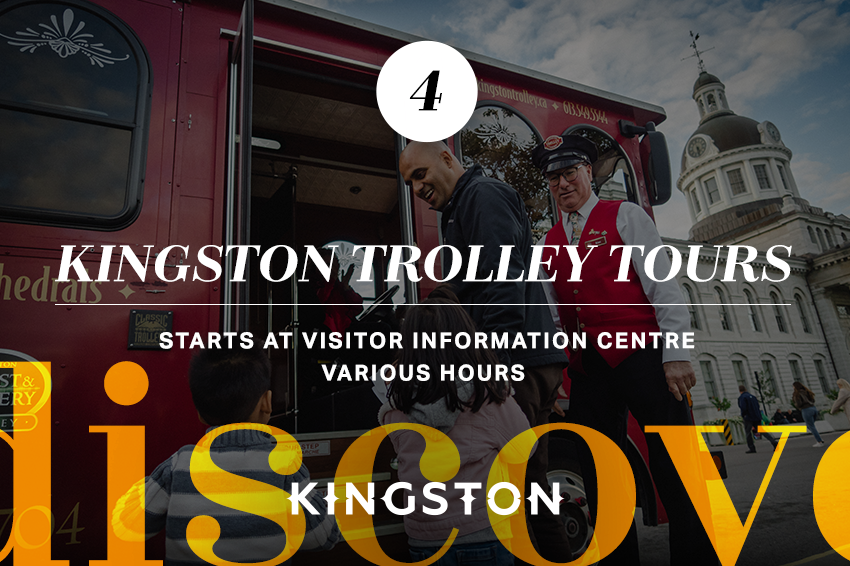 4. Kingston Trolley Tours