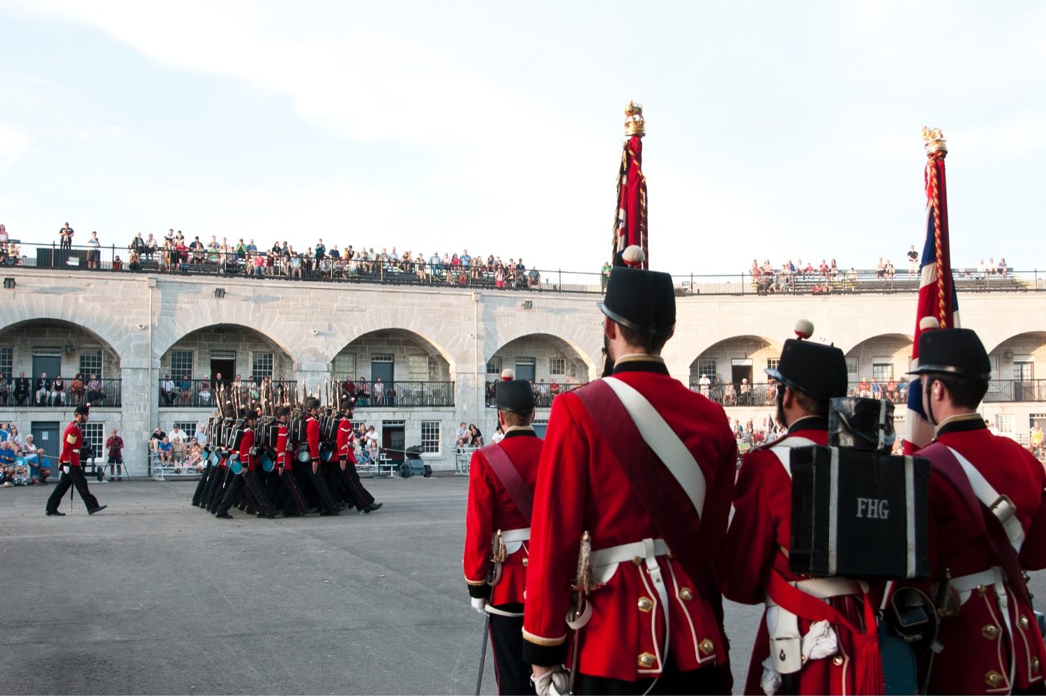 Military demonstration by the Fort Henry Guard at Fort Henry / Credit: Dwayne Brown Studio 