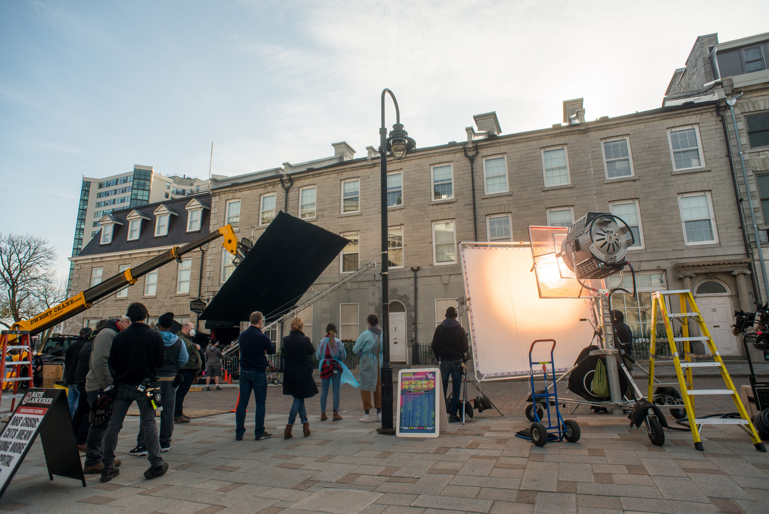 Locke & Key filming in Springer Market Square