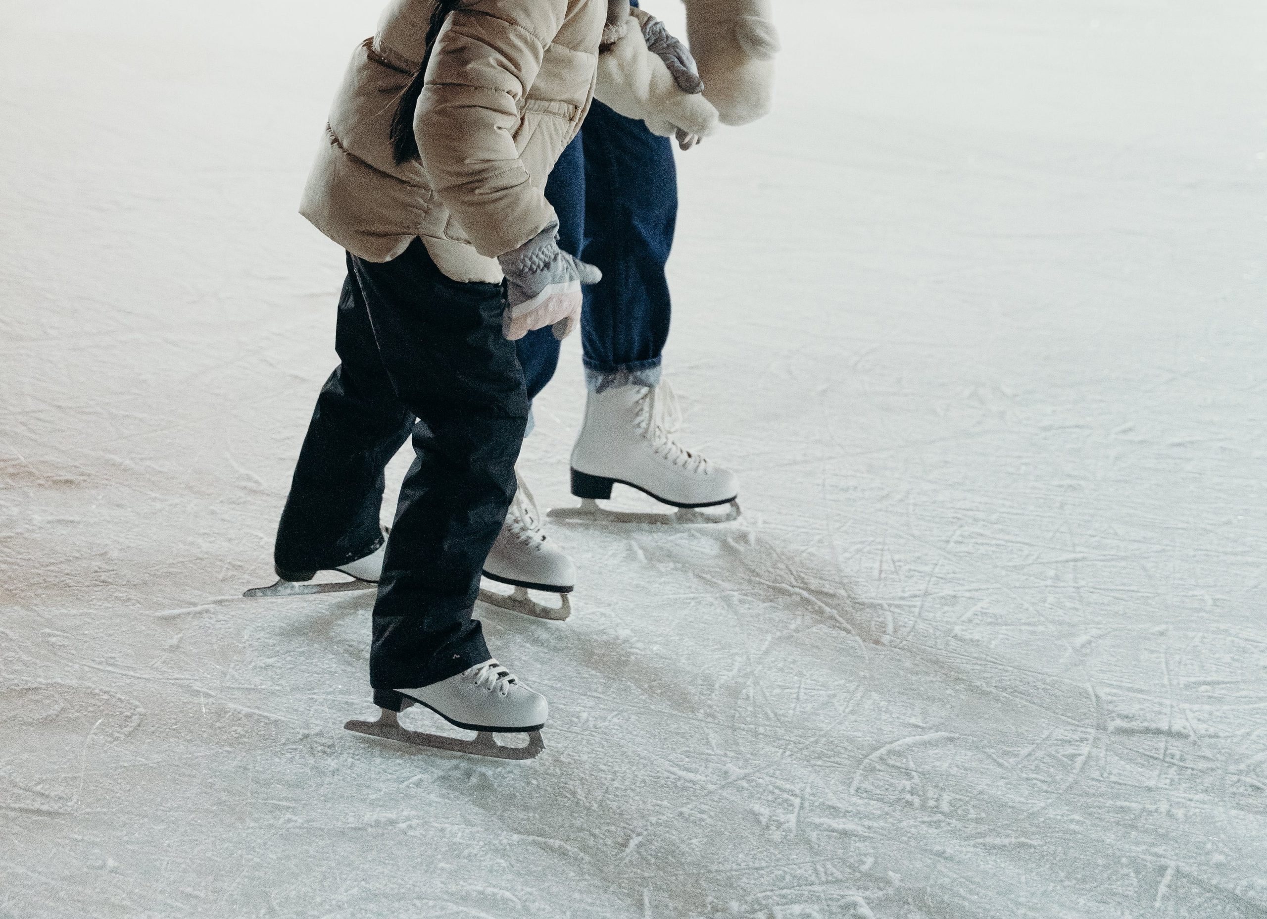 skating on ice