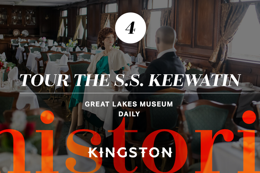 4. Tour the S.S. Keewatin