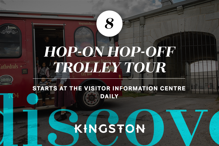 8. Hop-On Hop-Off Trolley Tour