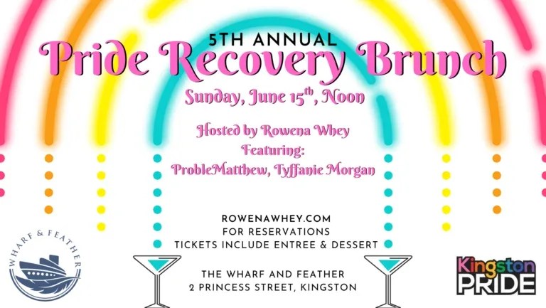 Rowena Whey’s Pride recovery brunch 