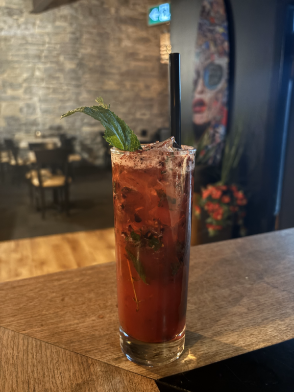 Blackberry Thyme Mojito